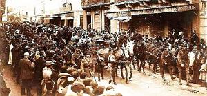 1451- Oran - Bd Oudinot - 6 nov. 1915- Enterrement2 victimes torpillage Calvados et Mercian